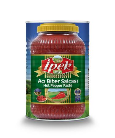 pek Tomato Paste Village Hot Pepper Paste 4300 gr