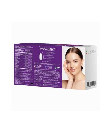 Biomet WeCollagen 90 Tablets - 3000mg Collagen Type 1-2-3 Royal Jelly Biotin 0 Pure And Natural Dietary Supplement - Buy Online on GoSupps.com