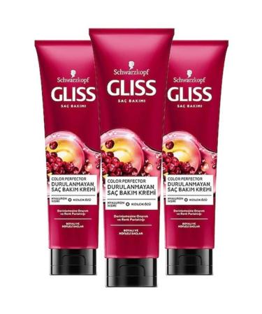 Gliss Color Perfector Leave-In Conditioner 150ml X3