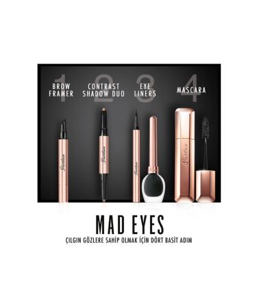 Guerlain GRL Pen Mad Eyes - Tinted Eyebrow Gel with Serum Formula that Naturally Adds Volume and Shapes Eyebrows - Buy Online on GoSupps.com