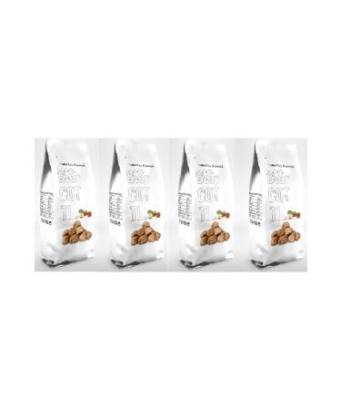 BOREKEV Biscotti Hazelnut 125 Gr.(4-PIECE PACK)(4 125 GR. 500 GR.)