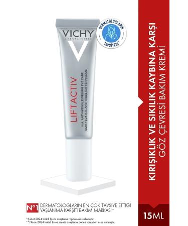 Vichy LIFTACTIV ANTI-WRINKLE EYE CARE CREAM 15ML DEMBA4791