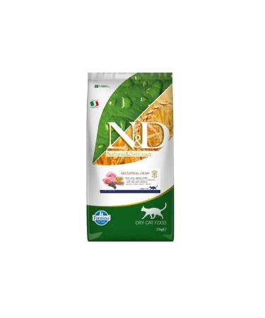 N & D Low Grain Lamb & Blueberry Adult Cat Food 10 Kg