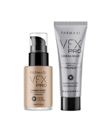 Farmasi Vfx Pro Foundation - Vanilla & Vfx Pro Makeup Base