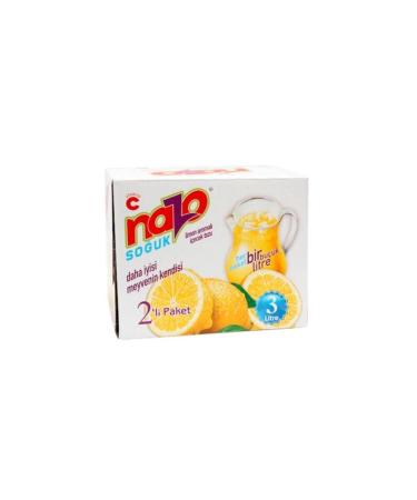 NAZO . Lemon Flavored Powder Drink 9 gr X 24 Pieces