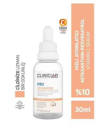 Cliniclab Pro+ Vitamin-C & Astaxanthin & Resveratrol Serum 30 ml