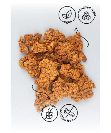 FRO 2-Piece Snack Granola Vegan Gluten-Free Sugar-Free Snack Healthy Snack Granola - Buy Online on GoSupps.com