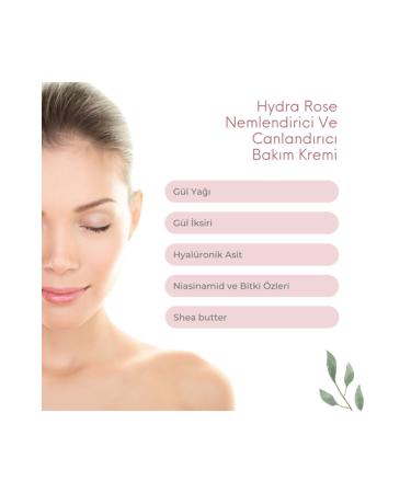 Rose and Cure Hydra Rose Moisturizing and Revitalizing Care Cream 50 ml - Buy Online on GoSupps.com