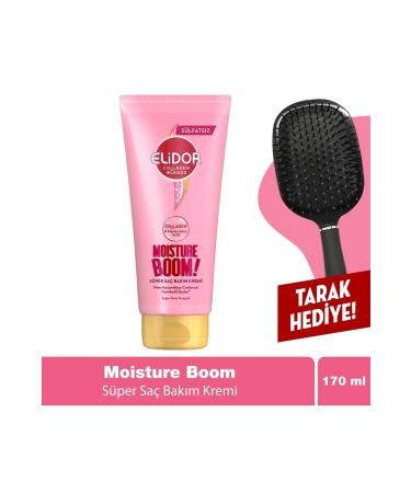 Elidor Collagen Blends Sulfate-Free Super Hair Conditioner Moisture Boom Intensive Moisture Therapy 170 Ml