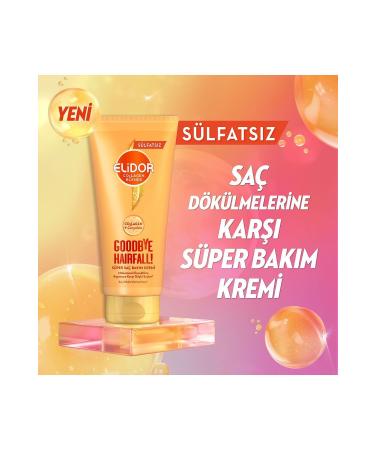 Elidor Collagen Blends Sulfate-Free Super Hair Care Cream Goodbye Hairfall Hair Loss 170 ml - Buy Online on GoSupps.com