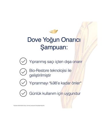 Dove Ultra Care Hair Care Shampoo Intensive Repair Damaged Hair 400 ml X3 - Buy Online on GoSupps.com