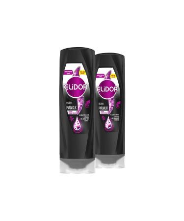 Elidor Serum Hair Care Cream Brunette Shine Vitamin E Chia Seed Oil Keratin 350 ml X2 - Buy Online on GoSupps.com