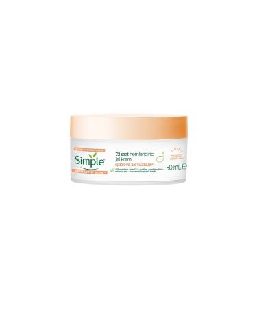 Simple Protect 'n' Glow 72 Hour Moisturizing Gel Cream For Skin That Has Lost Its Radiance 50 ml - Buy Online on GoSupps.com