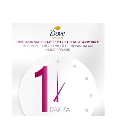 Dove Ultra Care 1 Minute Serum Hair Care Conditioner Long Hair Therapy 170 ml X2 - Buy Online on GoSupps.com