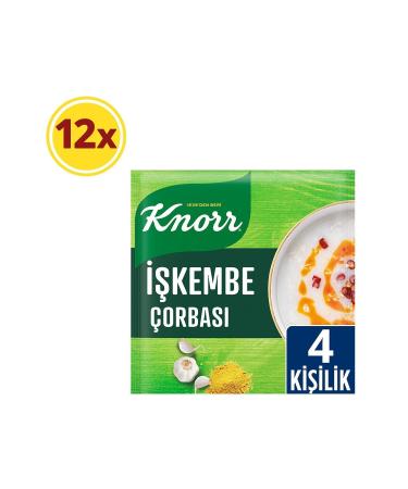 Knorr Tripe Soup 63 gr X 12 Pieces