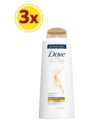 Dove Nourishing Care Hair Care Shampoo 600 ml X3