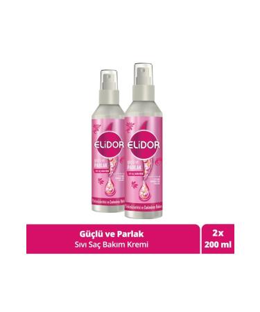 Elidor Superblend Liquid Hair Care Conditioner Strong and Shiny 200 ML x2