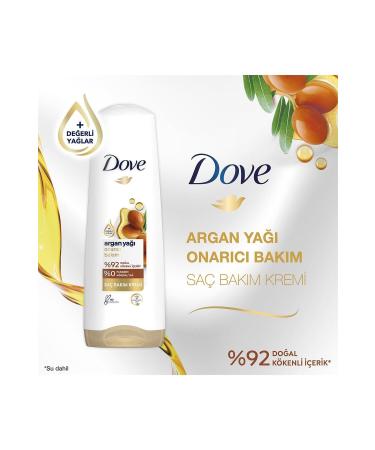 Dove Ultra Care Hair Care Conditioner Repair Care Argan Oil 350 ml X2 Pieces - Buy Online on GoSupps.com