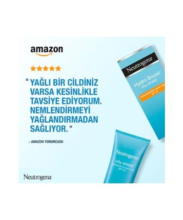 Neutrogena Hydro Boost City Shield Sunscreen Spf 25 50ml - Buy Online on GoSupps.com