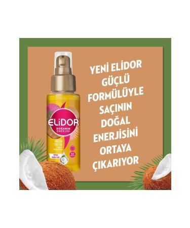 Elidor Nature's Energy Serum Hair Care Oil Coconut Oil 80 ml X2 Pieces - Buy Online on GoSupps.com