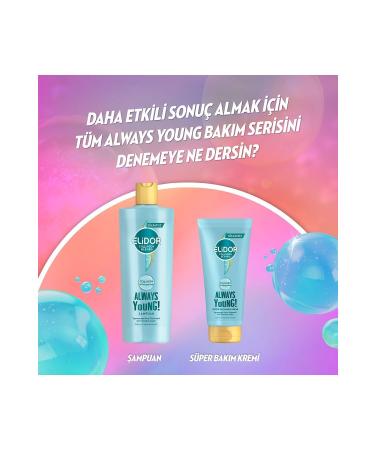 Elidor Collagen Blends Sulfate-Free Hair Care Cream Always Young Repairing and Anti-Fray 170 ml - Buy Online on GoSupps.com