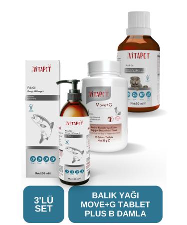V TAPET 3 Piece Set Fish Oil Moveg Plusb