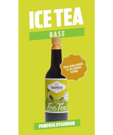 AGOSTO 6 X 750 ml Ice Tea Base Syrup