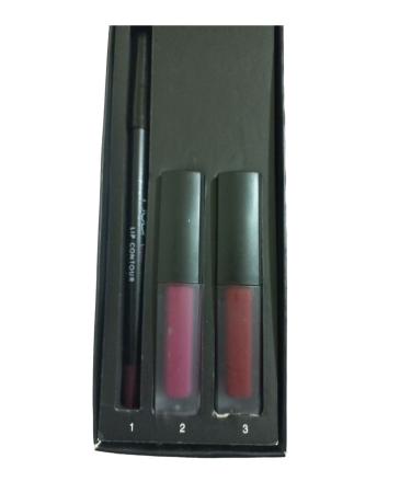 MT Huda's Lipstick Series 2 Lipsticks 1 Lip Pencil