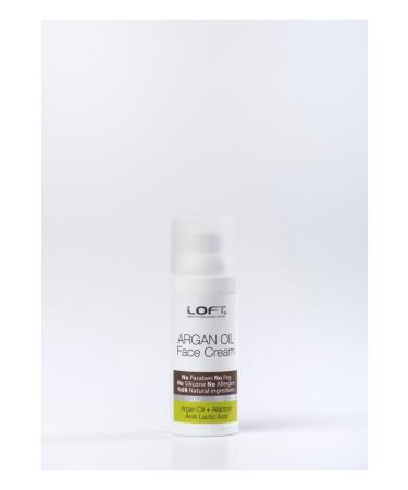 Loft Bio Argan Face Cream - Natural (Paraben & Allergen Free) 50ml.