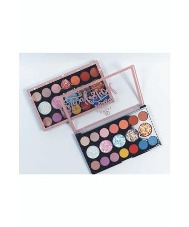 Rival Beauty Music Festival 19-Piece Eyeshadow Palette Rb - 035