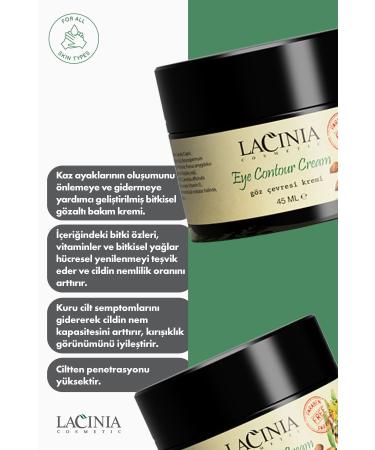 Lacinia Eye Contour Care Cream 45 Ml. - Buy Online on GoSupps.com