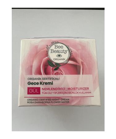 Bee Beauty Intensive Moisturizing Organic Certified Night Cream Rose 50ml. personalcare080417