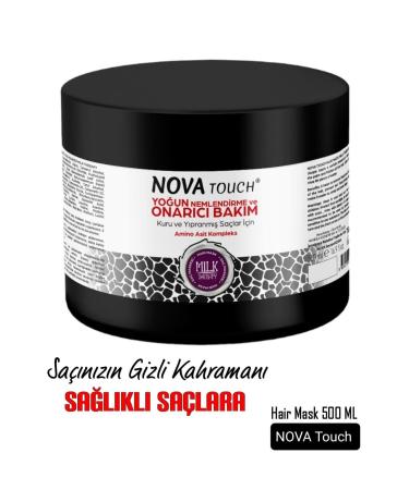 Nova Touch Milk Therapy Intensive Moisturizing Repair Care Hair Mask 500 ML