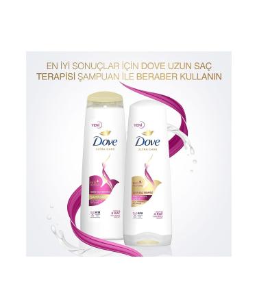 Dove Ultra Care Hair Care Conditioner Long Hair Therapy For Long Damaged Hair 350 ml X3 - Buy Online on GoSupps.com