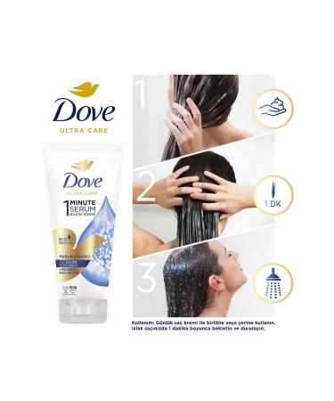 Dove Ultra Care 1 Minute Serum Hair Care Conditioner Intensive Repair 170 ml - Buy Online on GoSupps.com