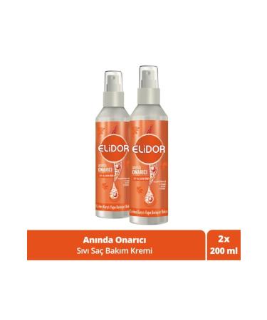 Elidor Superblend Liquid Hair Care Conditioner Instant Repair Anti-Breakage Intensive Nourishing 200 ml X2