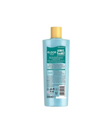 Elidor Collagen Blends Sulfate-Free Hair Care Shampoo Always Young Repairing and Anti-Fray 350 Ml - Buy Online on GoSupps.com