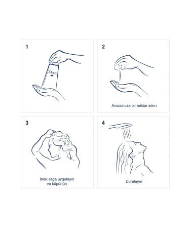 Dove Ultra Care Hair Care Shampoo Anti-Dandruff Care Aloe Vera 400 ml x3 Pieces - Buy Online on GoSupps.com