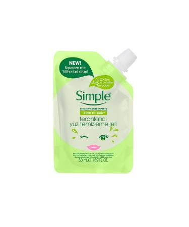 Simple Kind To Skin Mini Refreshing Facial Cleansing Gel 50 Ml - Buy Online on GoSupps.com