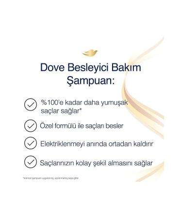 Dove Ultra Care Hair Care Shampoo Nourishing Care For Dry Hair 400 ml X3 Pieces - Buy Online on GoSupps.com