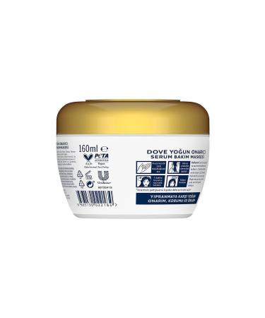 Dove 1 Minute Serum Hair Care Mask Intensive Repair 160 ml - Buy Online on GoSupps.com