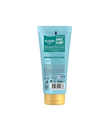 Elidor Collagen Blends Sulfate-Free Super Hair Care Cream Always Young Repairing Anti-Damage 170 ml - Buy Online on GoSupps.com