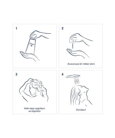 Dove Ultra Care Hair Care Shampoo Nourishing Care For Dry Hair 400 ml X3 Pieces - Buy Online on GoSupps.com