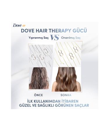 Dove Hair Therapy Serum Hair Care Conditioner Hydration Spa %0 Sulfate 170 Ml + Comb - Buy Online on GoSupps.com