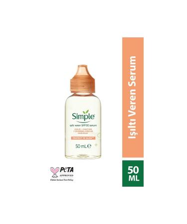 Simple Protect 'n' Glow Shining Spf30 Serum 50 Ml