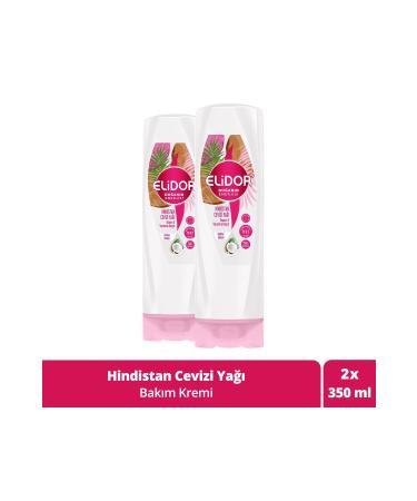 Elidor Nature's Energy Hair Care Cream Coconut Oil 350 ml X2 Pieces