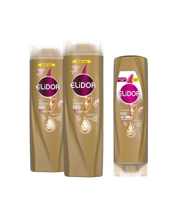 Elidor Superblend Hair Care Shampoo Against Hair Loss 400 ml X2 Serum Care Cream 350 ml - Buy Online on GoSupps.com
