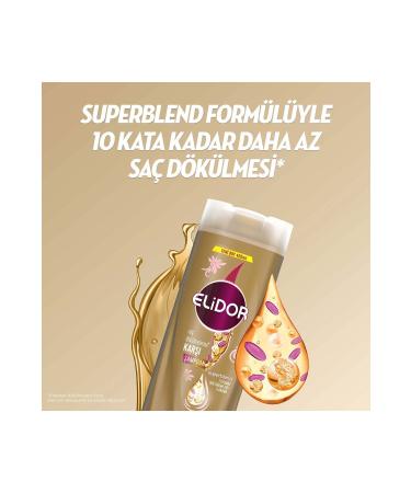 Elidor Superblend Hair Care Shampoo Against Hair Loss 400 ml X2 Serum Care Cream 350 ml - Buy Online on GoSupps.com