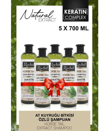 Rochel HORSE TAIL ADVANTAGEOUS FIVE-PIECE SHAMPOO SET (5X700ML)