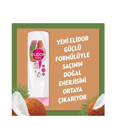 Elidor Nature's Energy Hair Care Cream Coconut Oil 350 ml - Buy Online on GoSupps.com